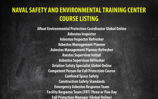 NAVSAFENVTRACEN receives COE accreditation