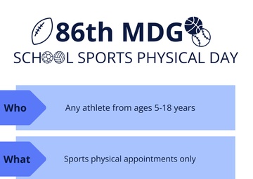 86th MDG school sports physical day