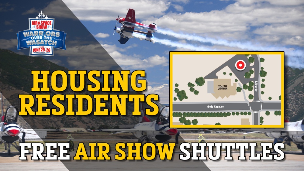 2022 Hill Air Show - base housing shuttle