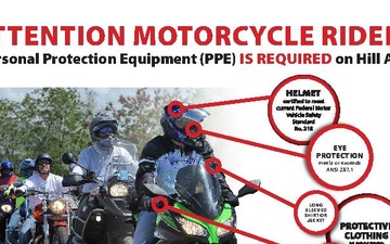 2022 Hill Air Show - Motorcycle PPE Flyer