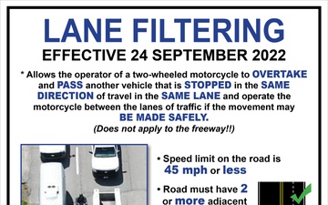 Lane Splitting Graphic