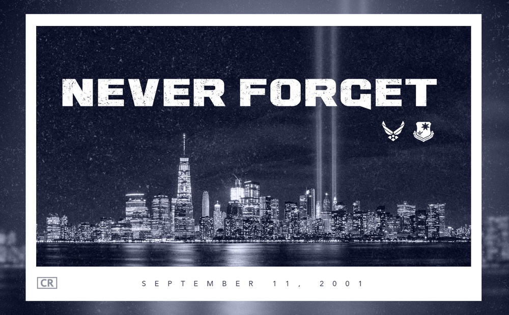 September 11th - Never Forget graphic