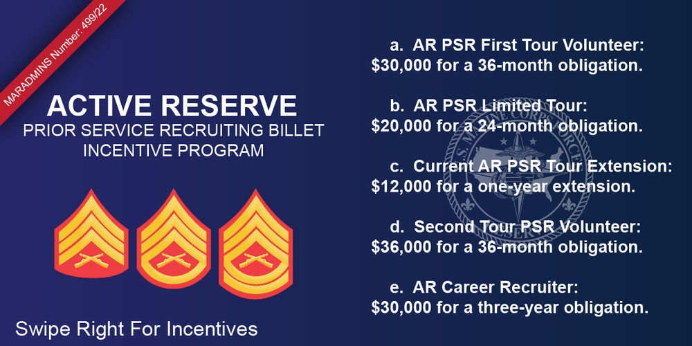 ACTIVE RESERVE RECRUITING INCENTIVE PROGRAM