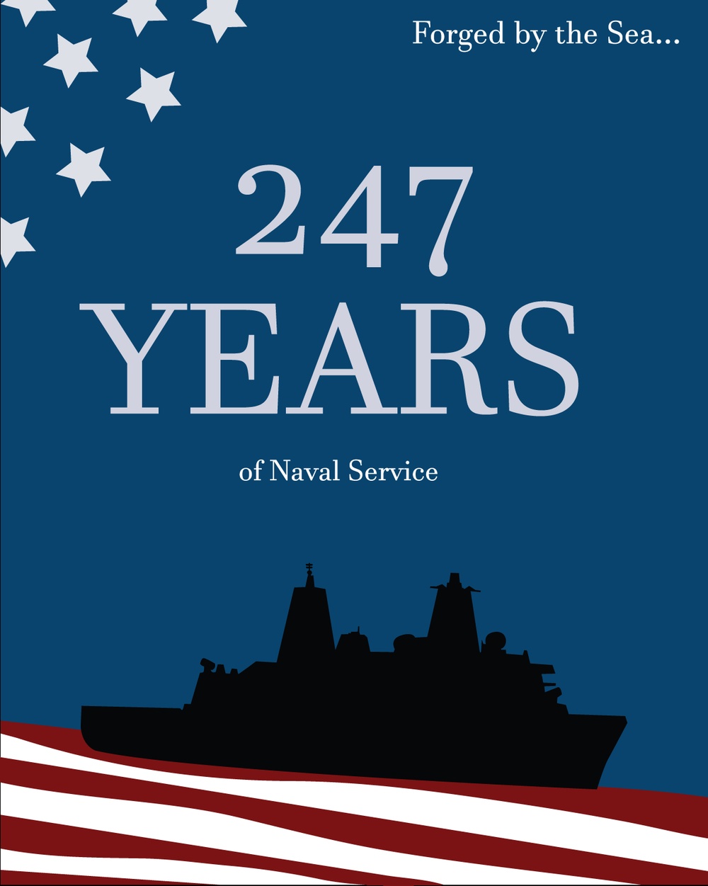 247th Navy Birthday Graphic