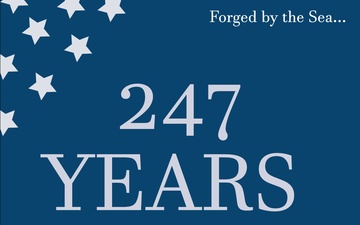 247th Navy Birthday Graphic