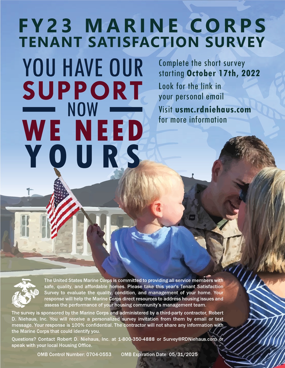 FY23 Tenant Satisfaction Survey Poster