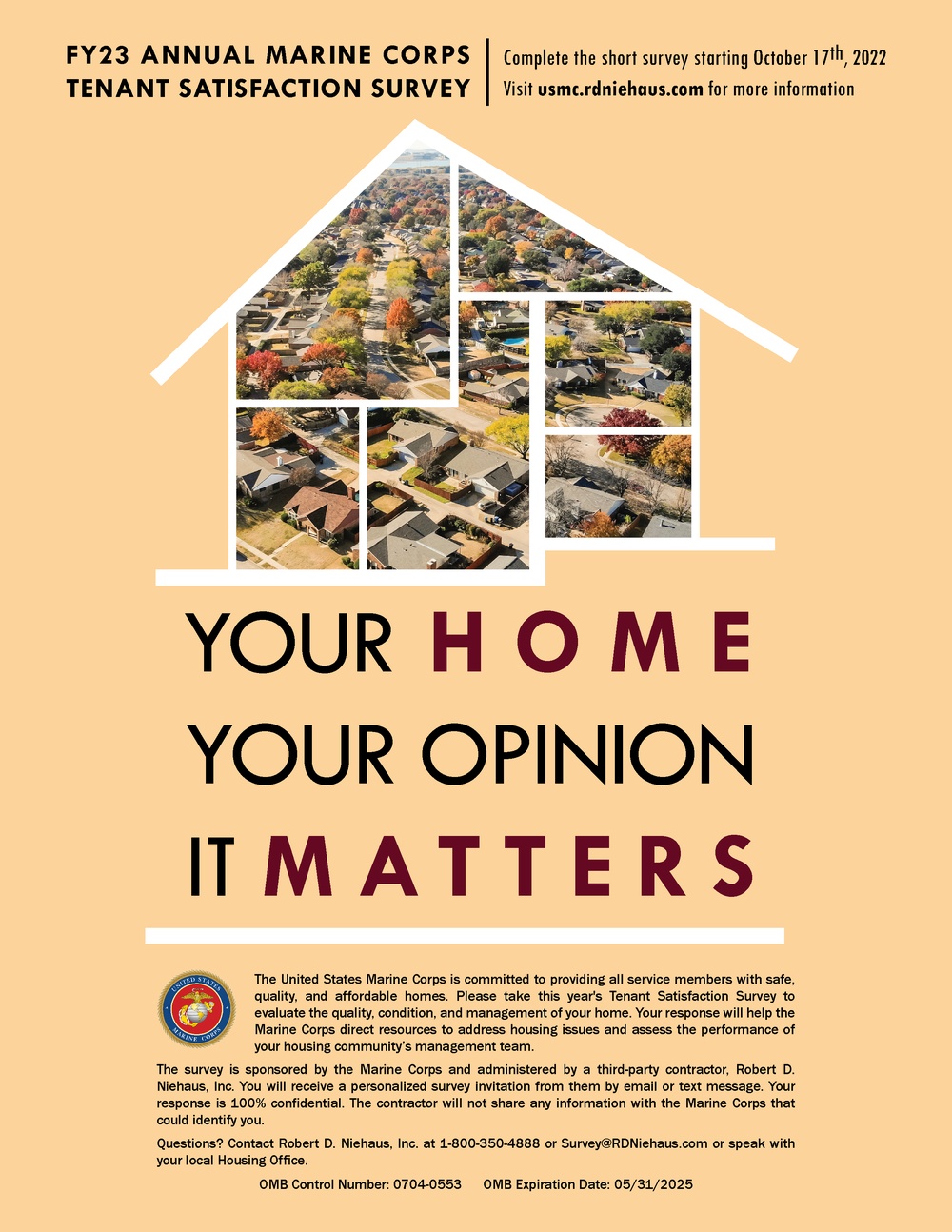 FY23 Tenant Satisfaction Survey Poster