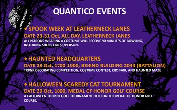 Halloween events on MCBQ