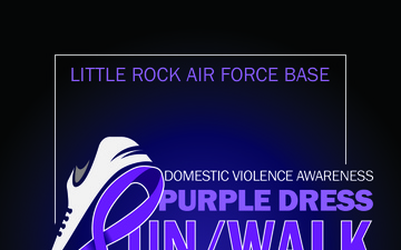 2022 Domestic Violence Awareness Run/Walk Poster