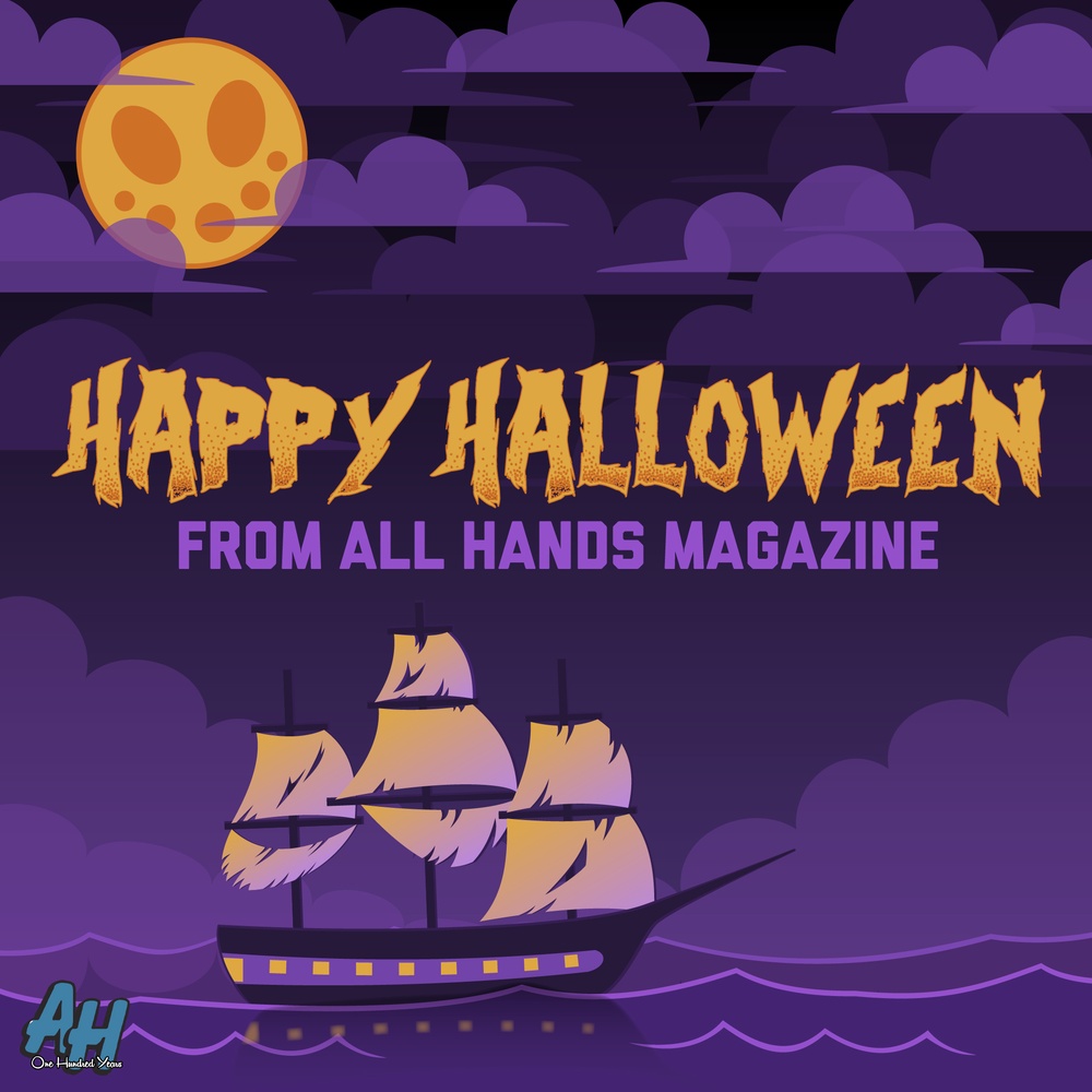 ﻿﻿﻿NAVY HALLOWEEN MONSTER RATES: U.S. Navy, All Hands Magazine