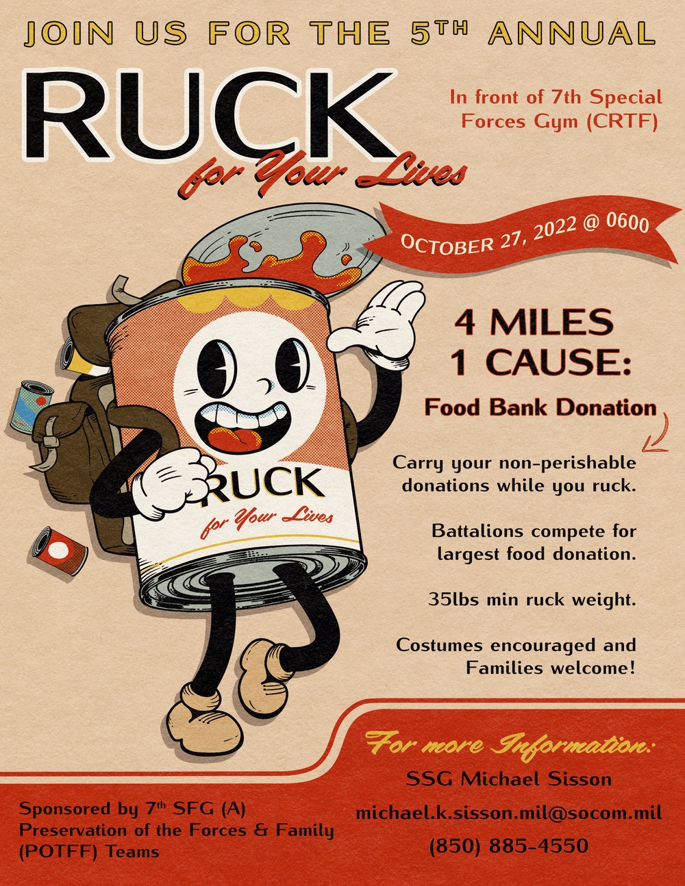 5th Annual Ruck for Your Lives