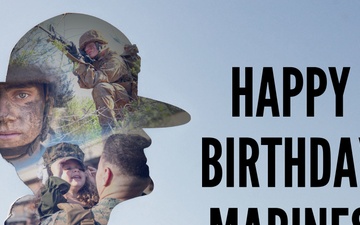 U.S. Marine Corps Birthday Graphic