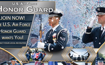 USAF D.C. Honor Guard Recruiting Flyer