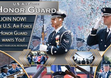 USAF D.C. Honor Guard Recruiting Flyer