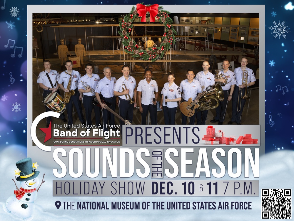 Air Force Band of Flight Holiday Concert Flyers