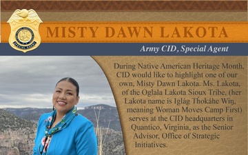 Army CID Celebrates Native American Heritage Month