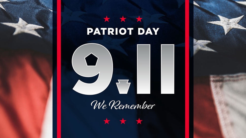 Patriot Day observance graphic