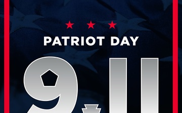 Patriot Day observance graphic