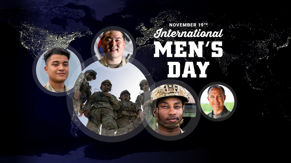 International Men's Day observance graphic