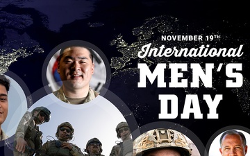 International Men's Day observance graphic