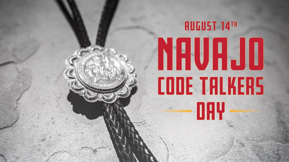 Navajo Code Talkers Day observance graphic