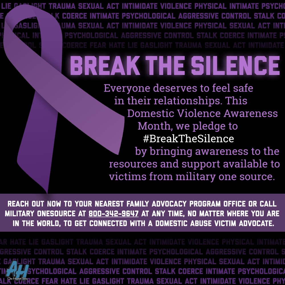 Domestic Violence Awareness Graphic 1