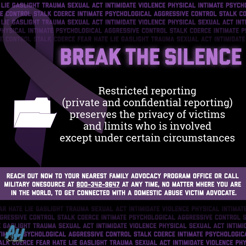 Domestic Violence Awareness Graphic 3