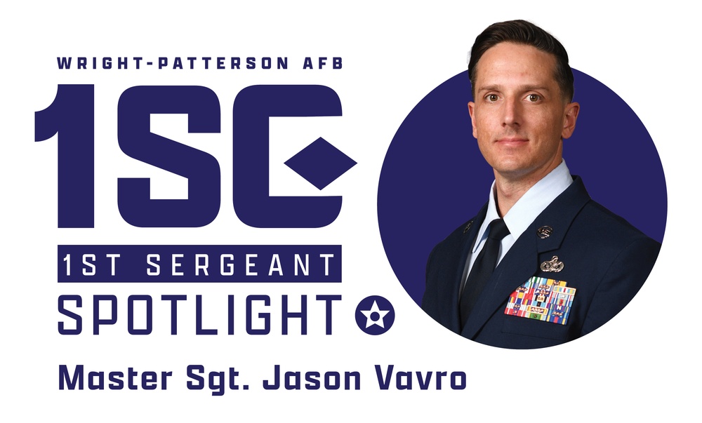 Wright-Patterson 1SG Spotlight: Master Sgt. Jason Vavro