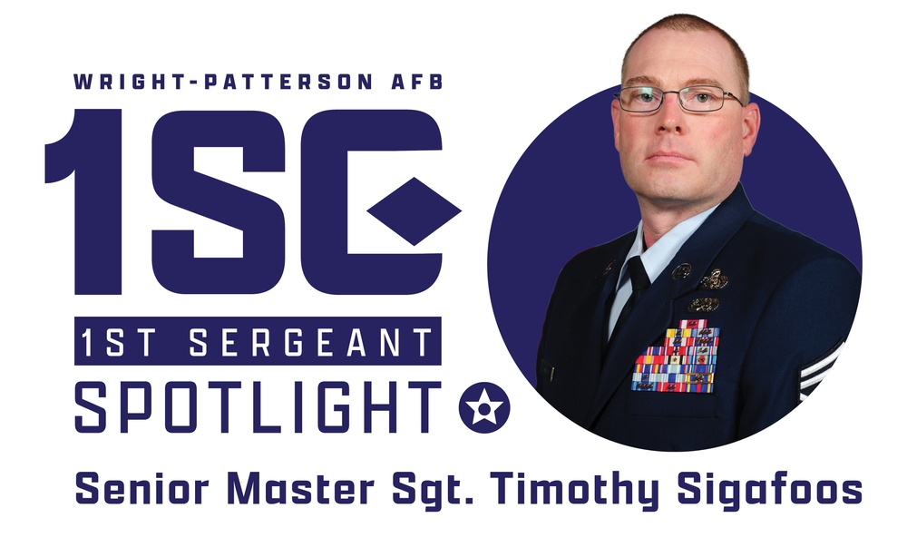 Wright-Patterson 1SG Spotlight: Senior Master Sgt. Timothy Sigafoos