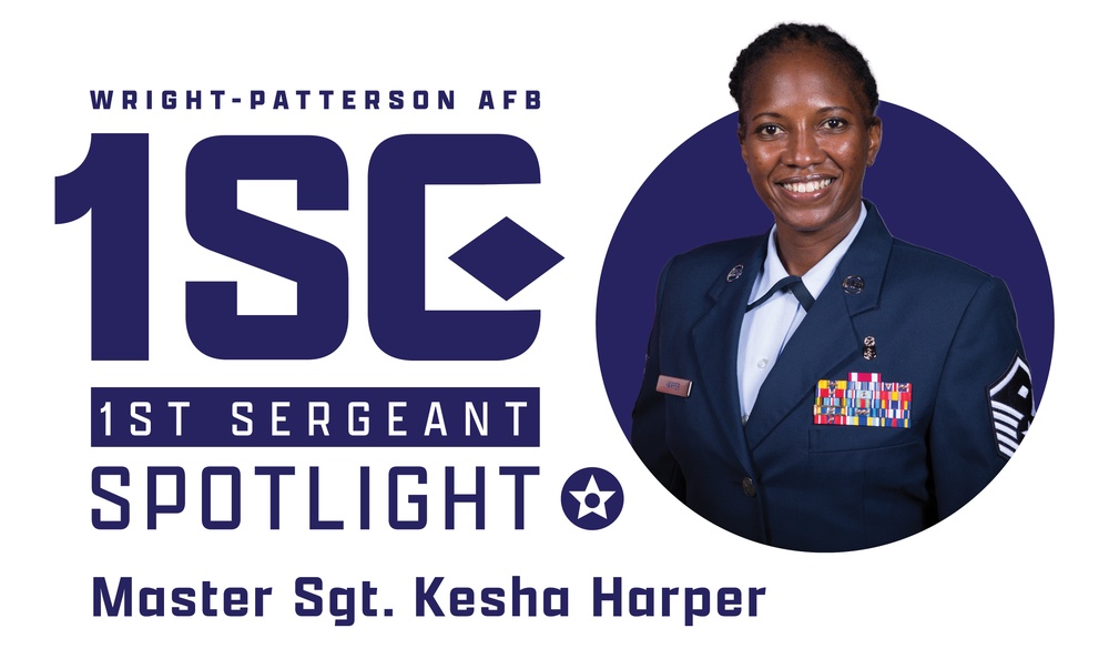 Wright-Patterson 1SG Spotlight: Master Sgt. Kesha Harper