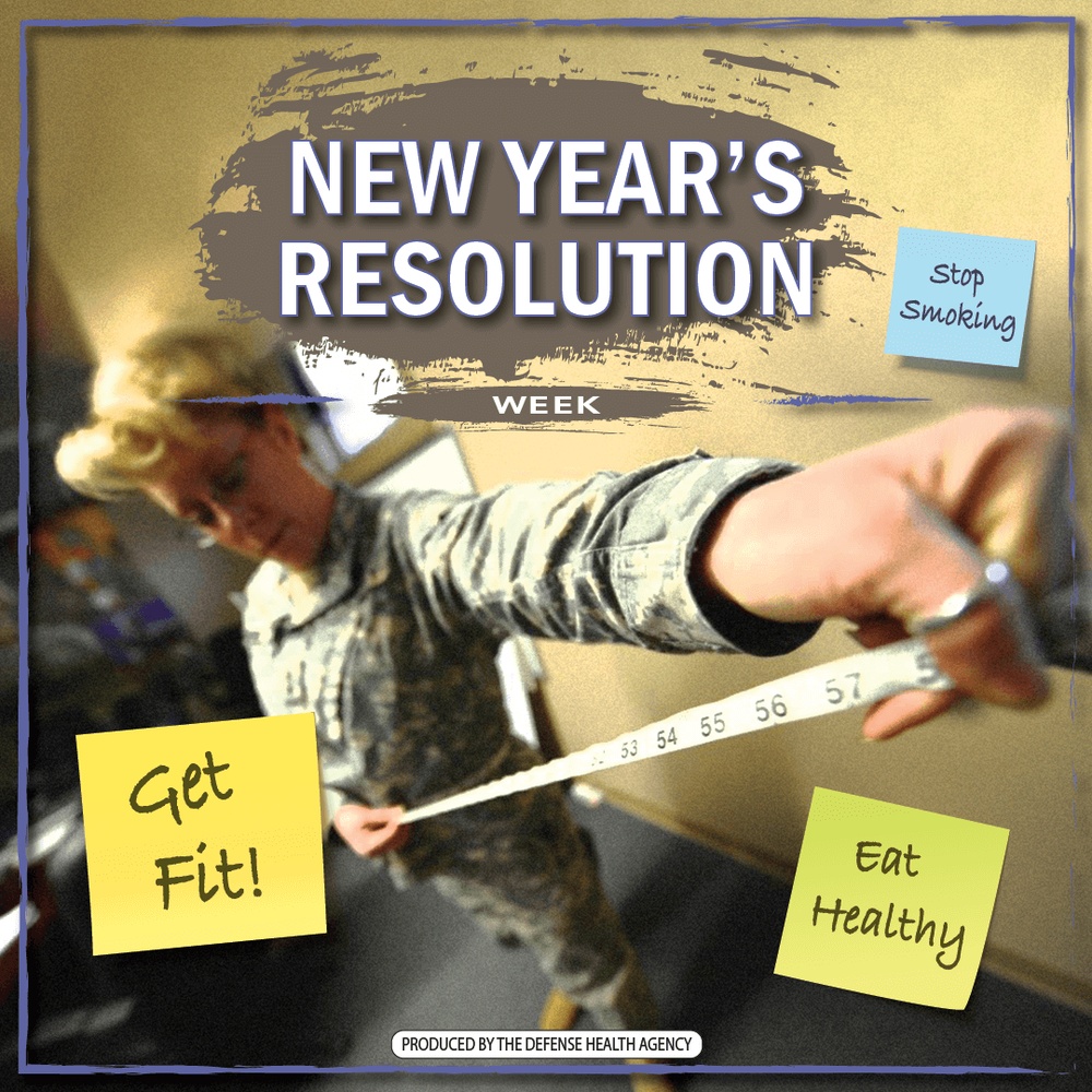 Jan 1-7 New Year Resolution Week