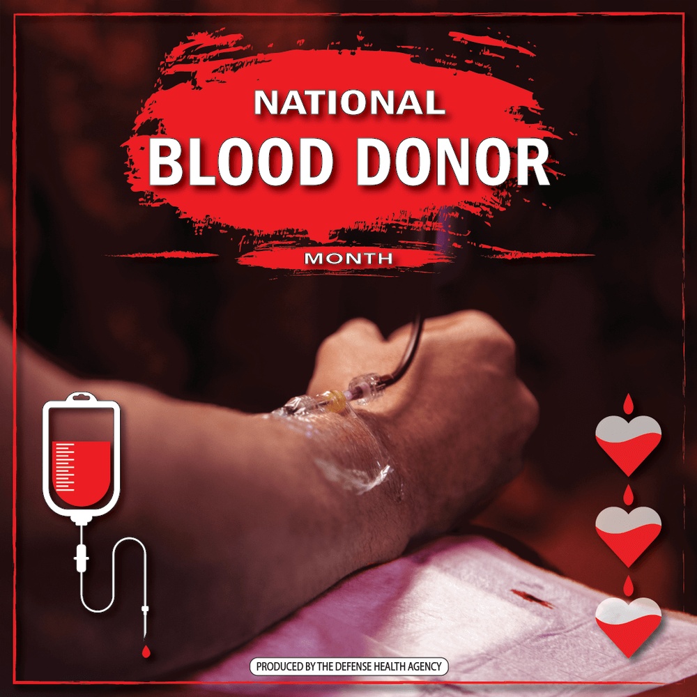 National Blood Donor Month