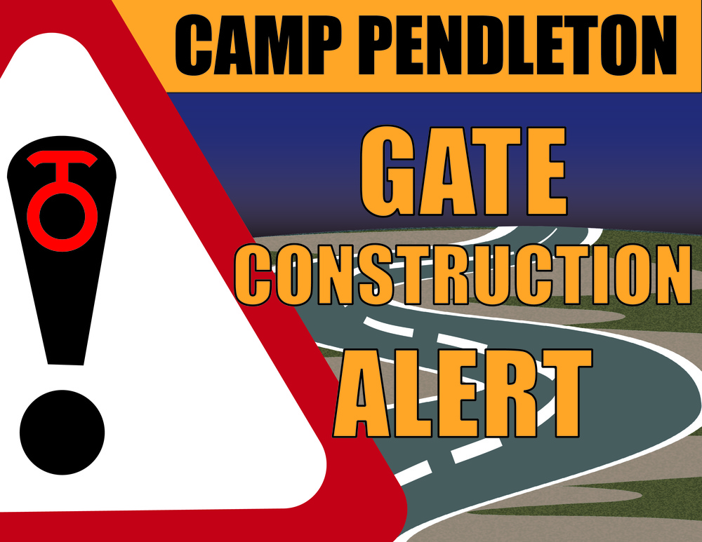 Camp Pendleton Gate Construction