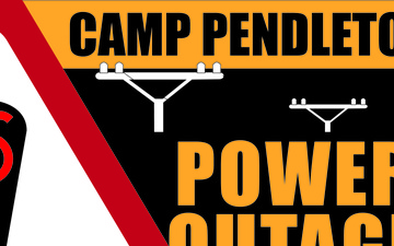 Camp Pendleton Power Outage Alert