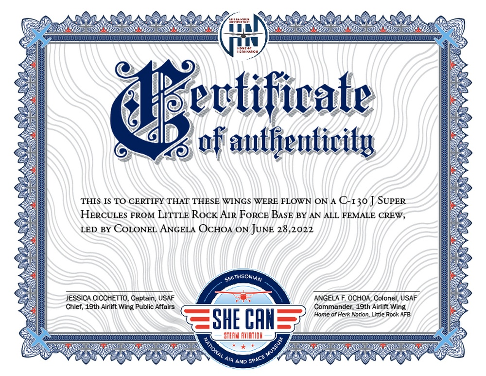 S.H.E Can certificate of authenticity