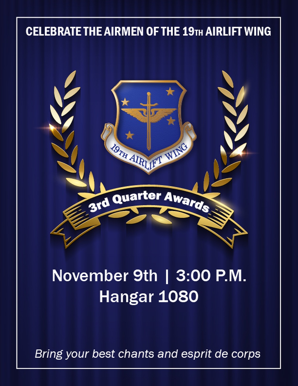 19th Airlift Wing Quarterly Awards