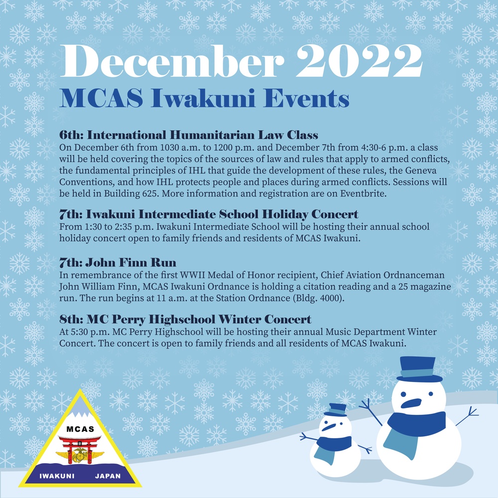 MCAS Iwakuni December Bulletin