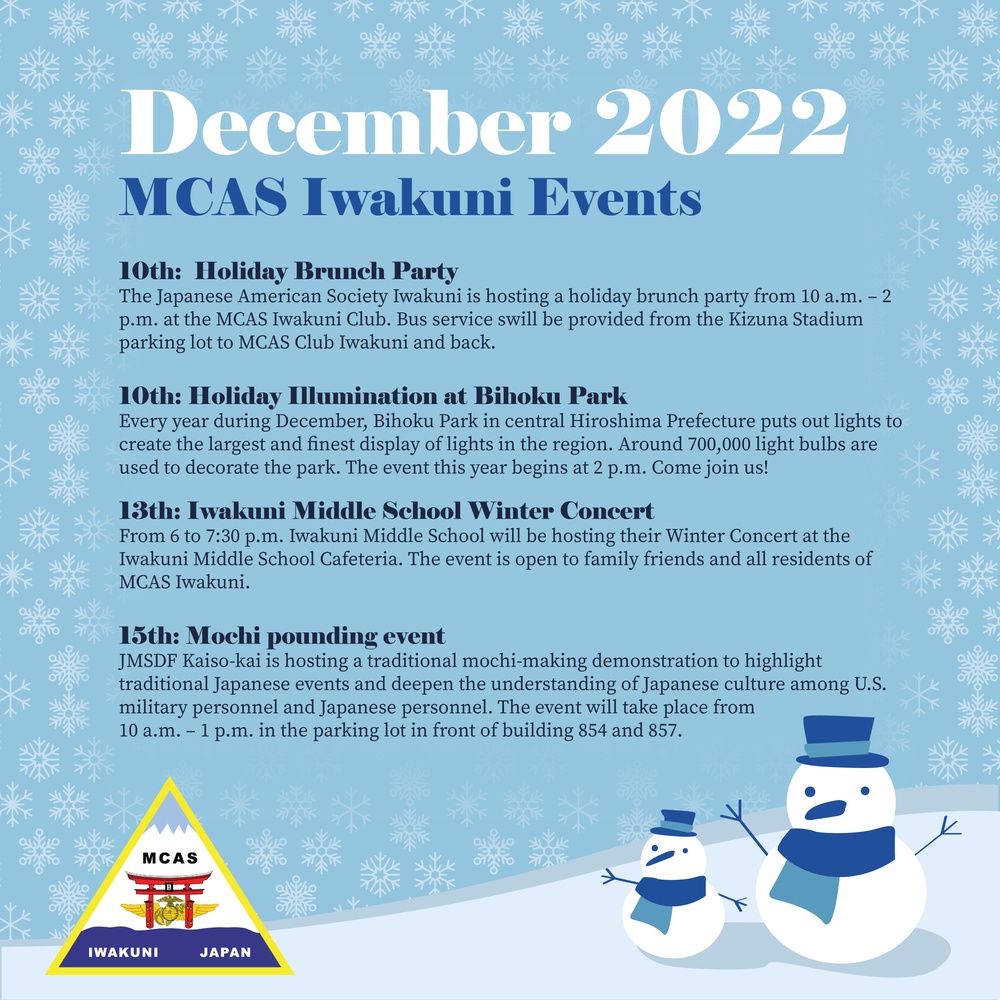 MCAS Iwakuni December Bulletin