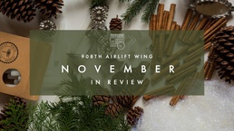 November in Review graphic