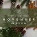 November in Review graphic