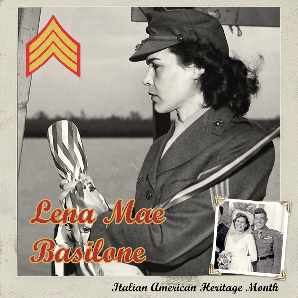 Sgt Lena Mae (Riggi) Basilone: Italian American Heritage Month