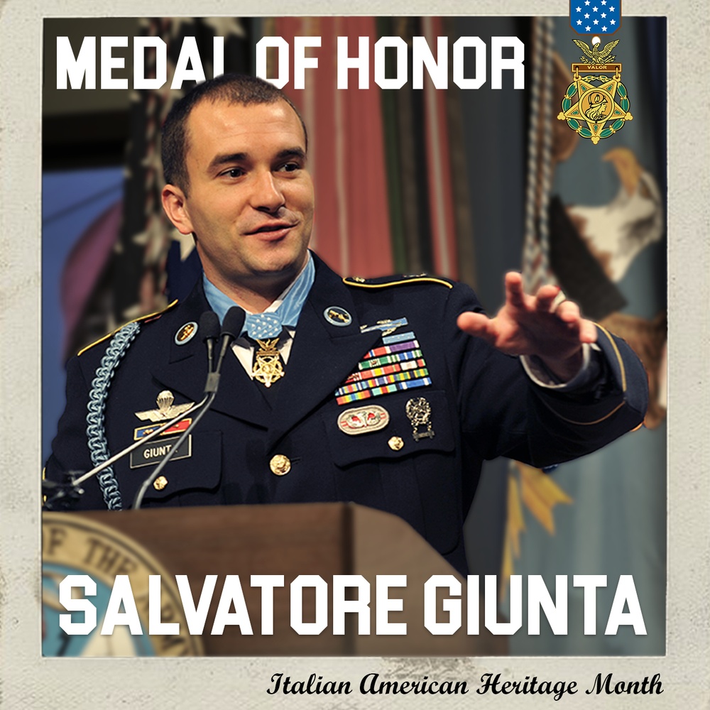 Salvatore Giunta: Italian American Heritage Month
