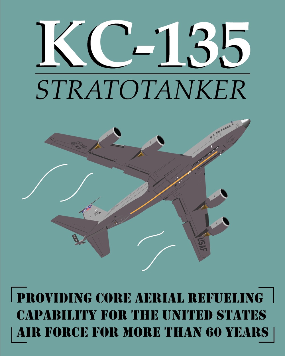 KC-135 Stratotanker graphic