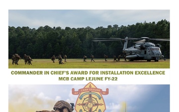 Commander in Chief&amp;#39;s Award for installation Excellence