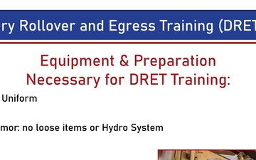 Dry Rollover and Egress Training