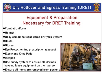 Dry Rollover and Egress Training
