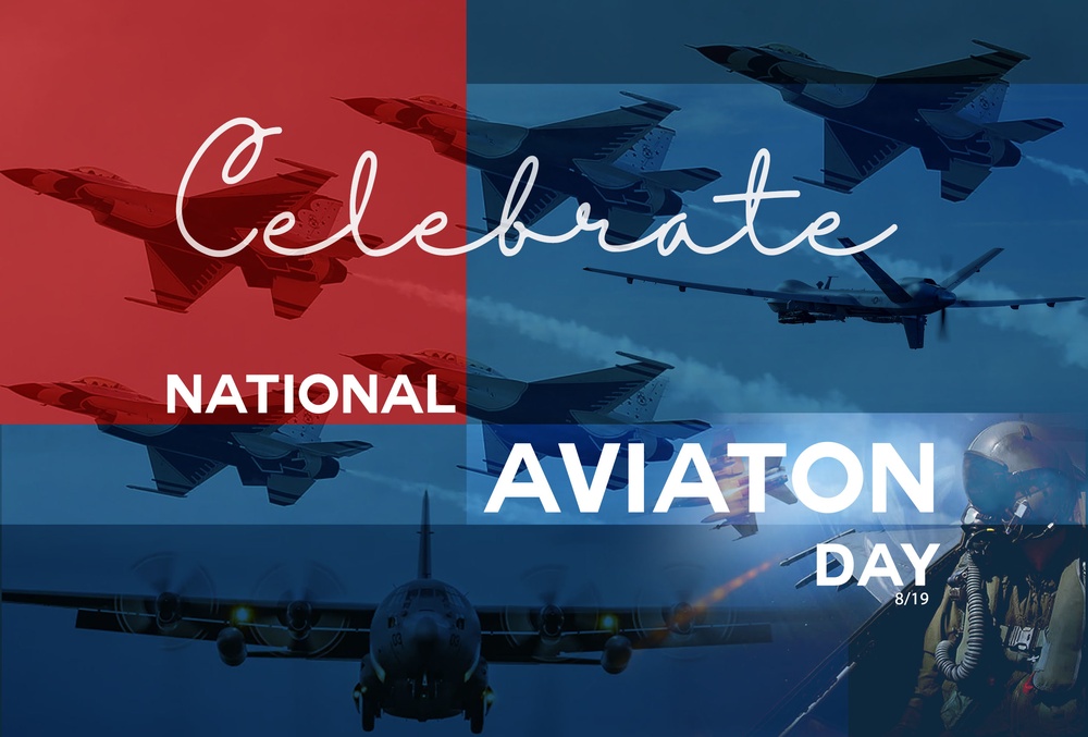 147th Attack Wing National Aviation Day 2022 social media graphic