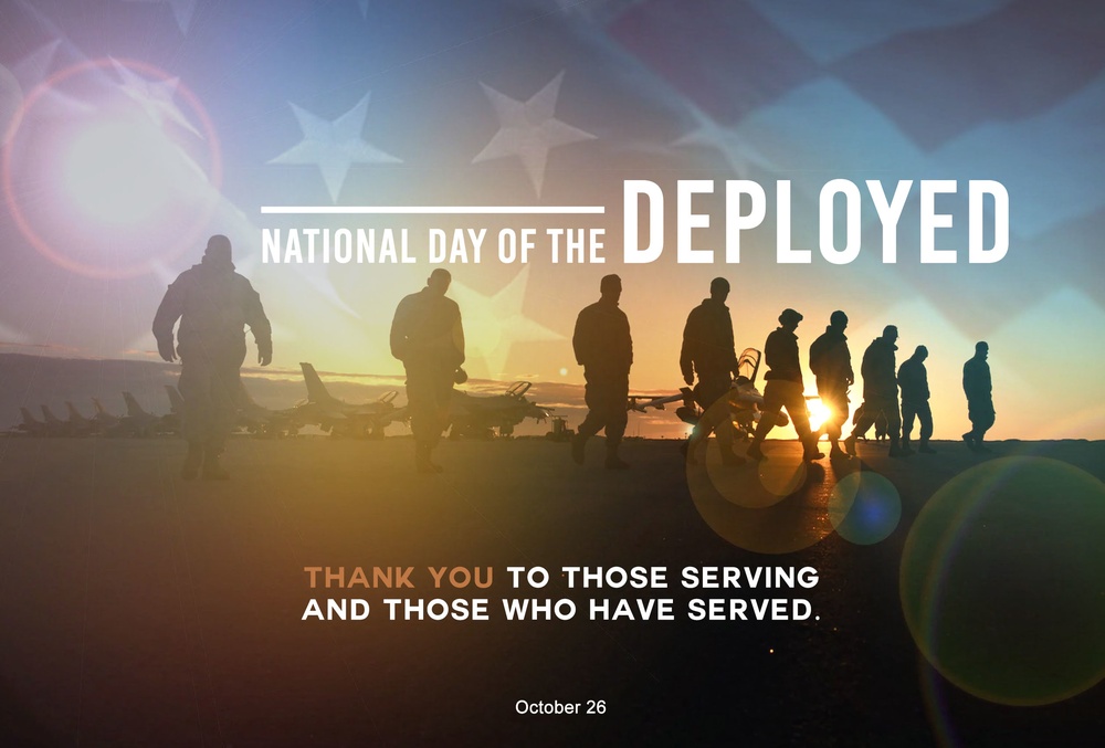 2022 National Day of the Deployed graphic