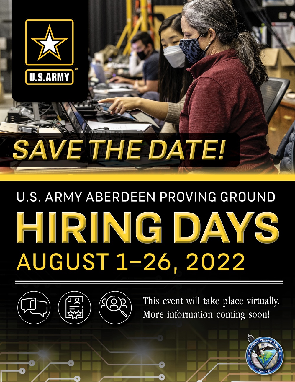 APG Hiring Days Save the Date 2022