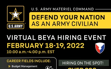 AMC BEYA Hiring Event Flyer 2022